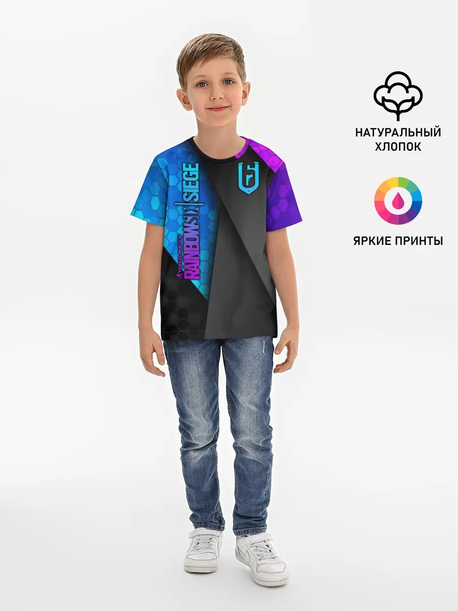 Детская базовая футболка / Rainbow Six Siege