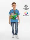 Детская базовая футболка / Майнкрафт