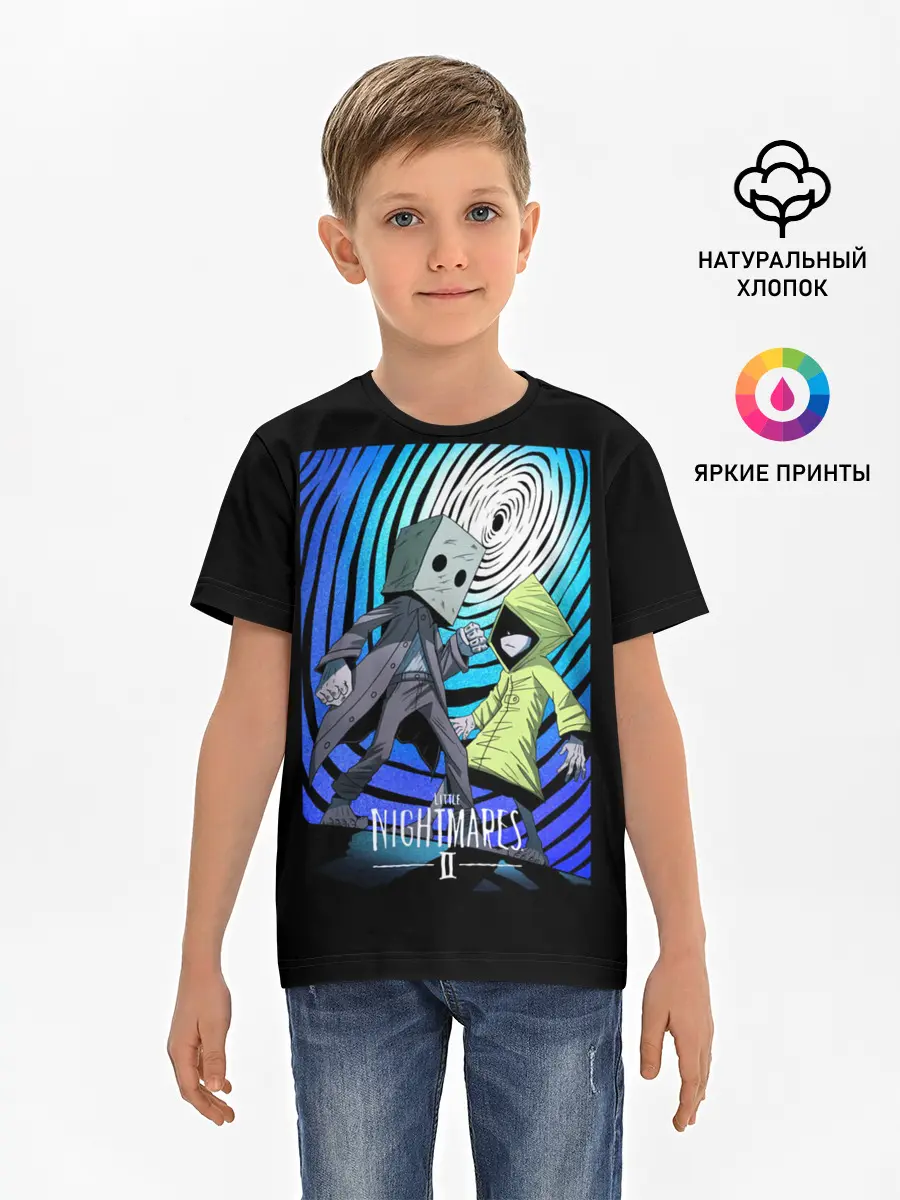 Детская базовая футболка / Little Nightmares 2