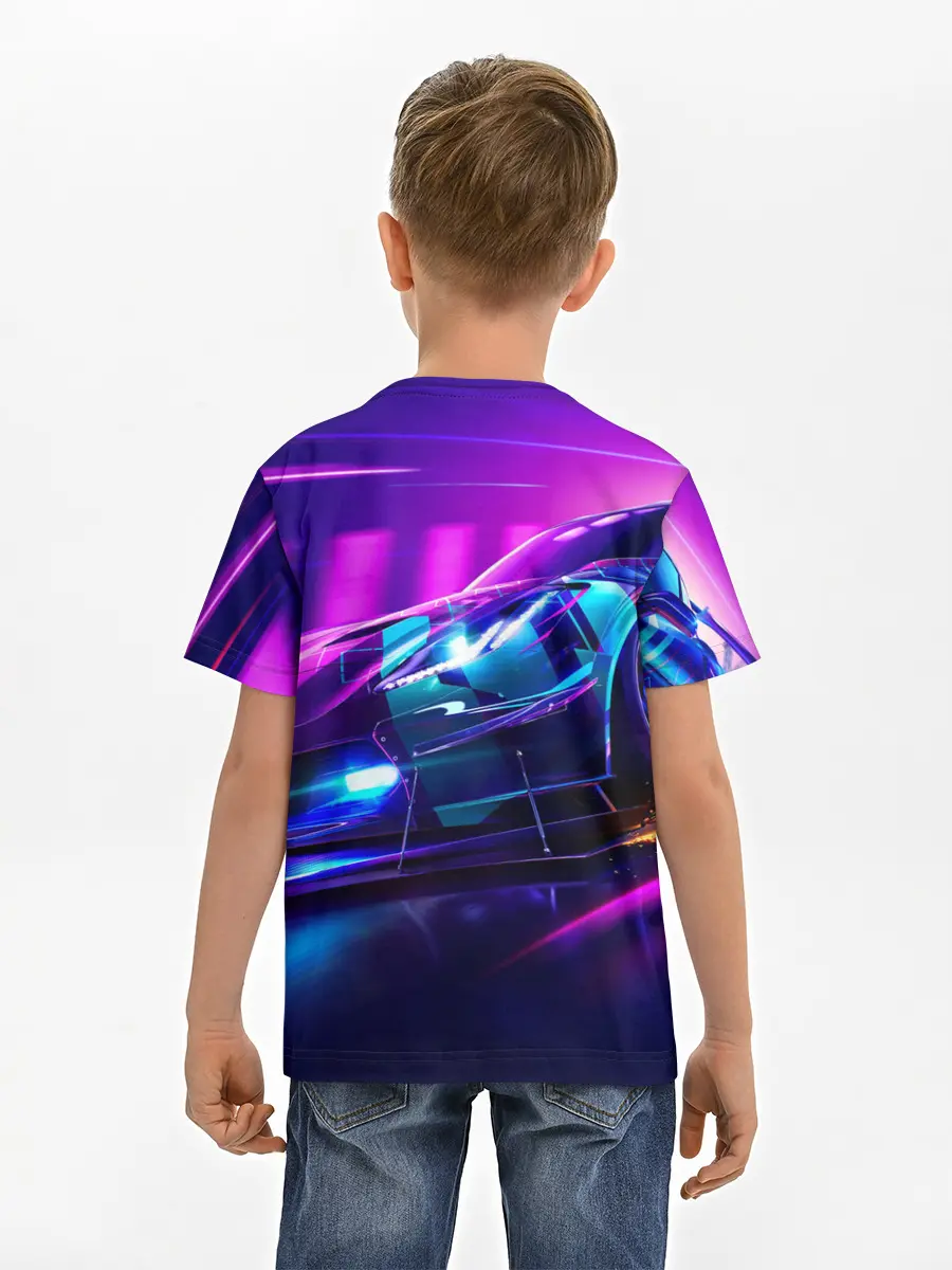 Детская базовая футболка / Need for Speed