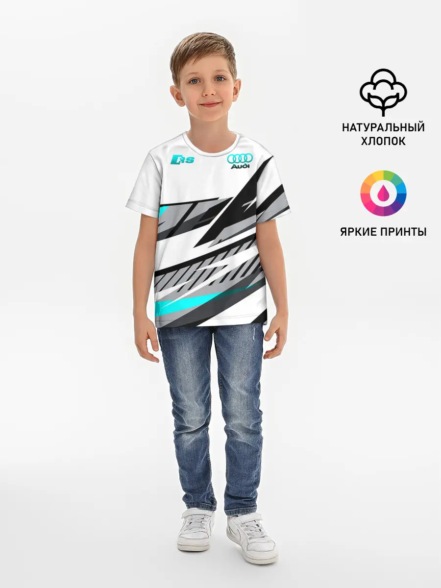 Детская базовая футболка / Audi RS
