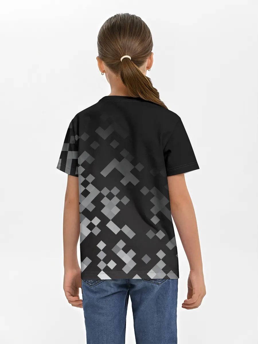 Детская базовая футболка / LAND ROVER ГОРОДСКОЙ КАМУФЛЯЖ