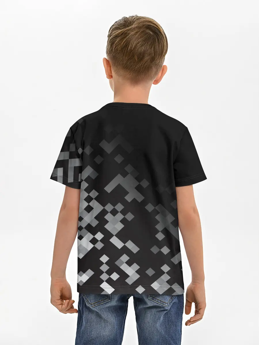 Детская базовая футболка / LAND ROVER ГОРОДСКОЙ КАМУФЛЯЖ