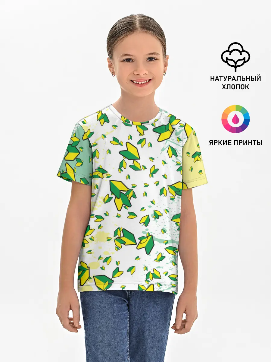 Детская базовая футболка / JDM | ПАТТЕРН | ЯПОНОВОД