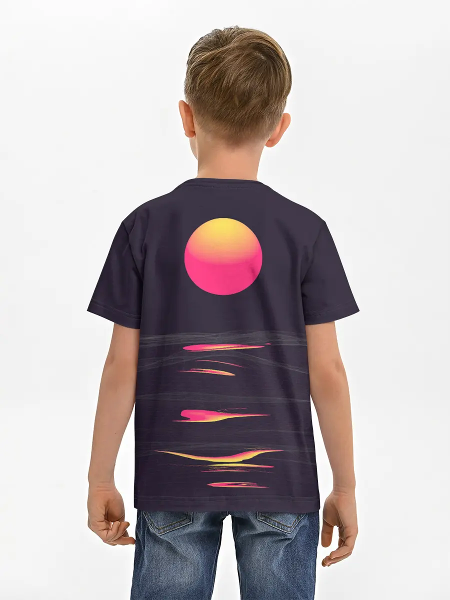 Детская базовая футболка / Абстракция