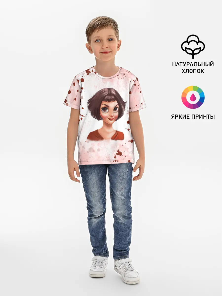 Детская базовая футболка / Амели | Amelie