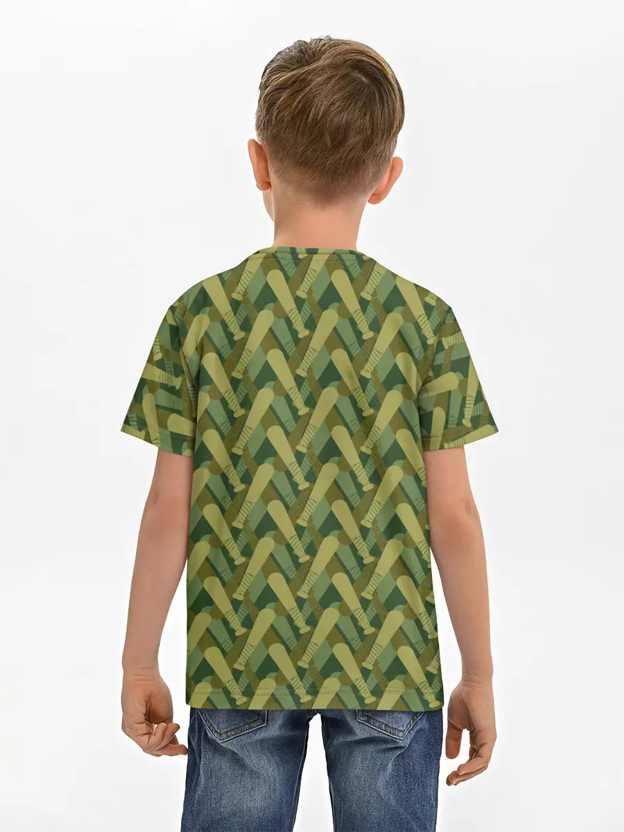 Детская базовая футболка / Бейсбольные Биты