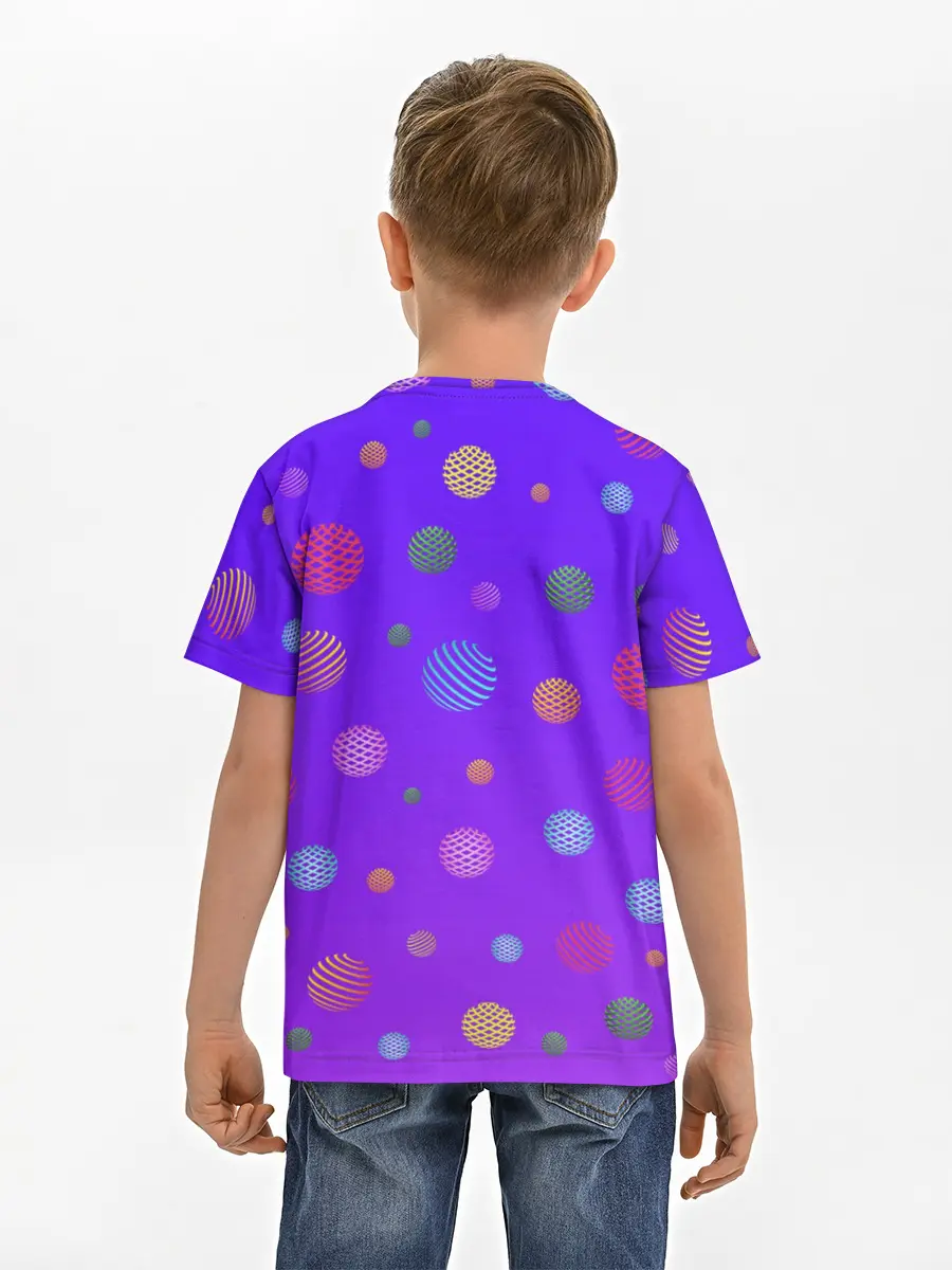 Детская базовая футболка / Фантастические шары