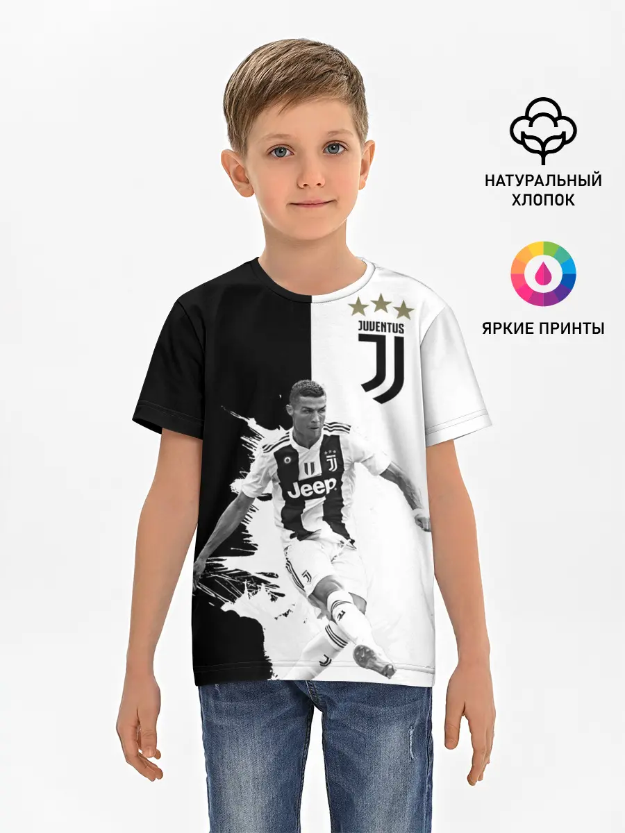 Детская базовая футболка / Cristiano Ronaldo