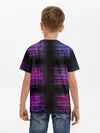 Детская базовая футболка / Неоновая абстракция