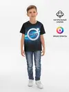 Детская базовая футболка / VOLVO machine motor XXI