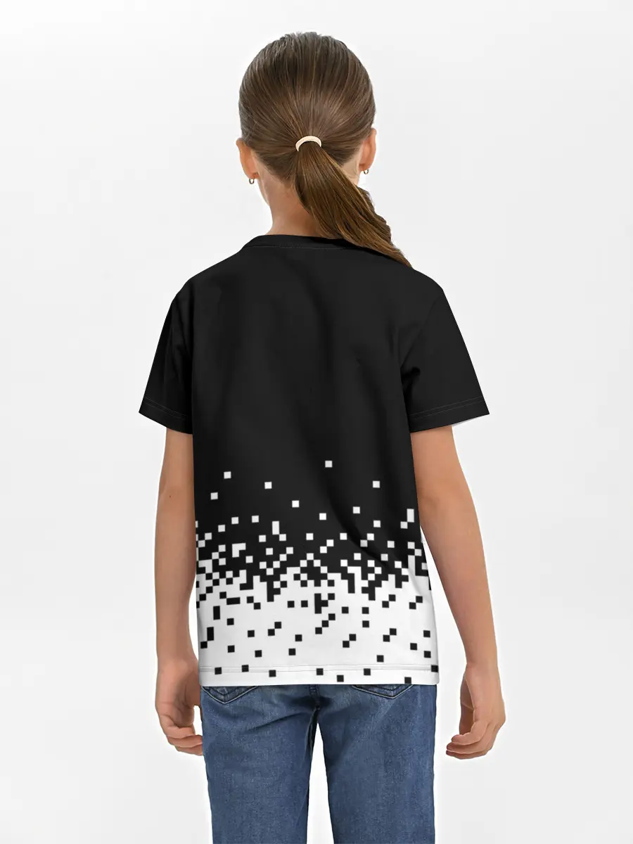 Детская базовая футболка / Minecraft | Майнкрафт | логотип