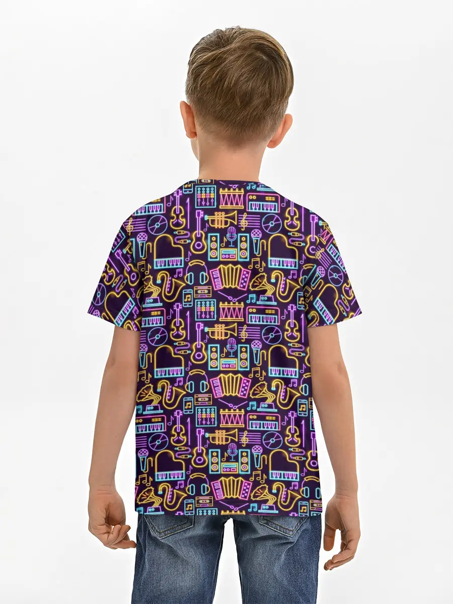 Детская базовая футболка / Музыка