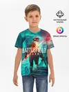 Детская базовая футболка / Battlefield 2042 игровой арт