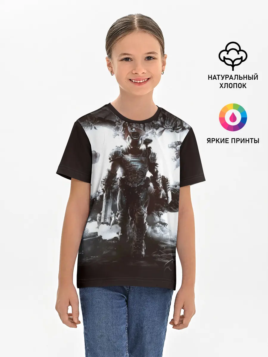 Детская базовая футболка / Doom Eternal