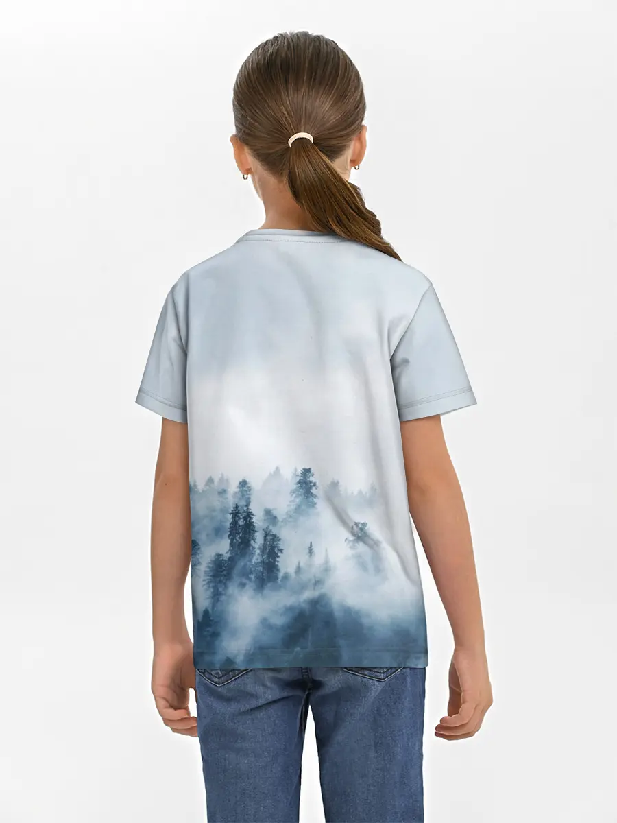 Детская базовая футболка / МЫ РУССКИЕ С НАМИ БОГ