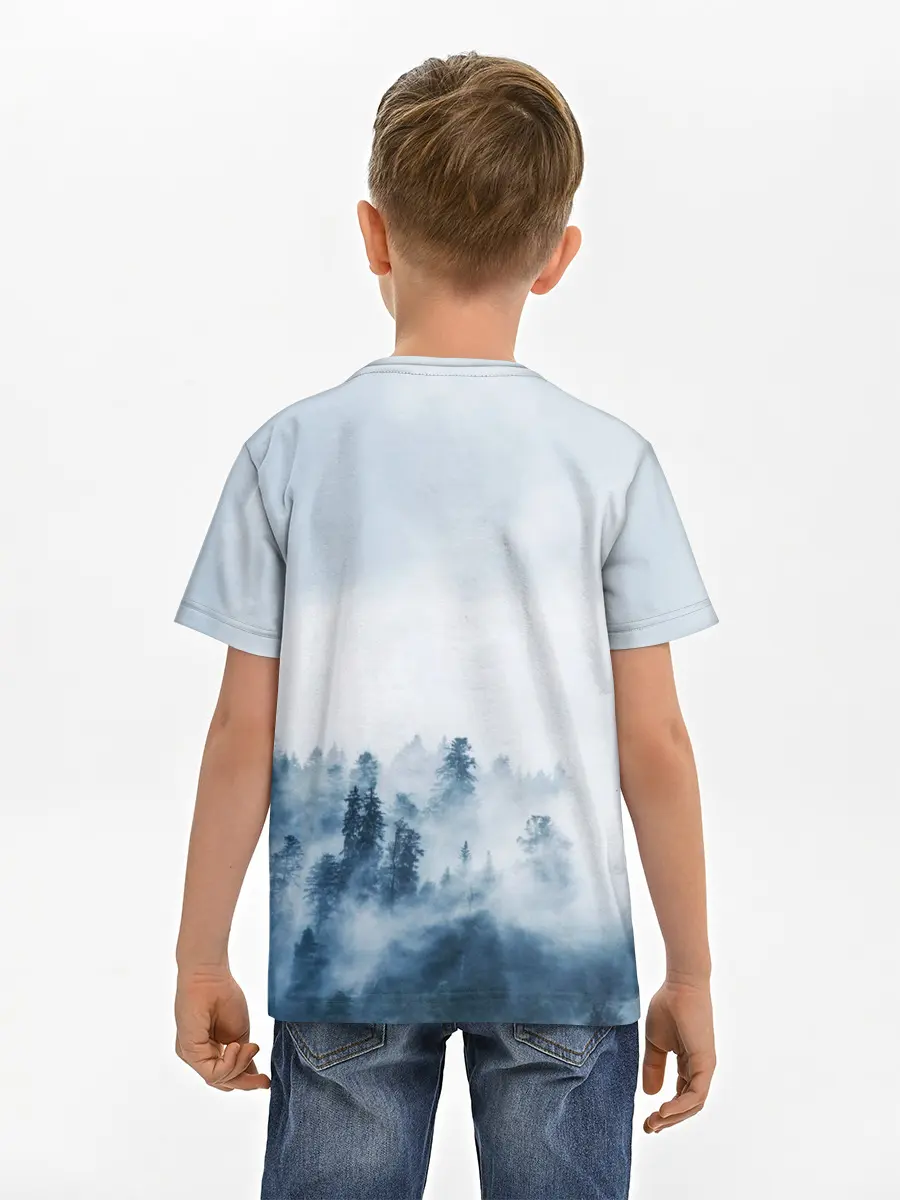 Детская базовая футболка / МЫ РУССКИЕ С НАМИ БОГ