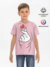 Детская базовая футболка / Любовь по щелчку