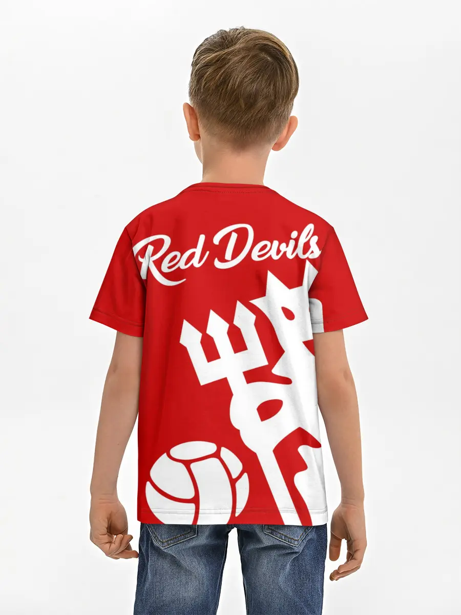 Детская базовая футболка / Манчестер Юнайтед