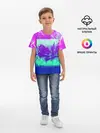 Детская базовая футболка / color neon collection