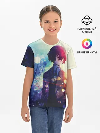 Детская базовая футболка / Осаму Дазай