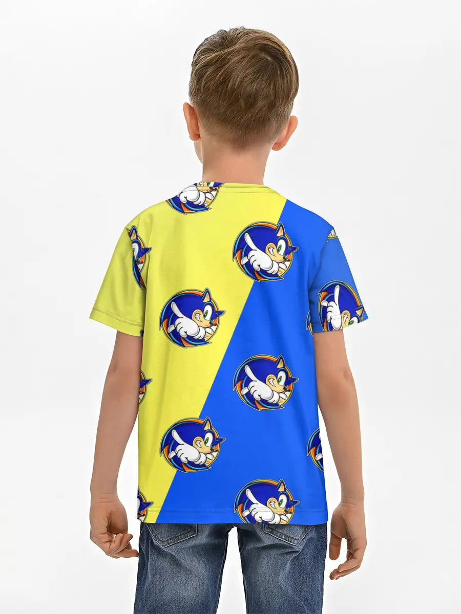 Детская базовая футболка / Sonic - Соник