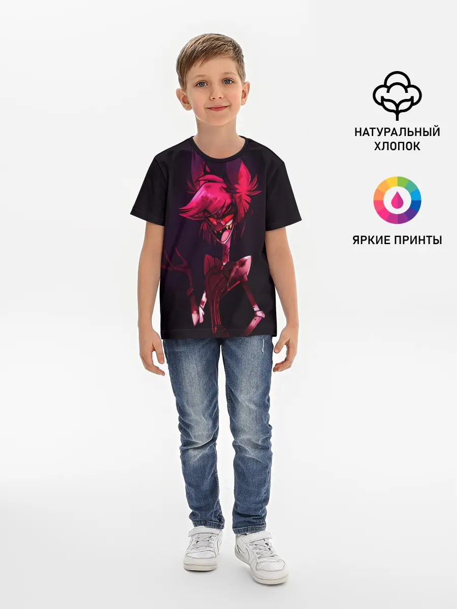 Детская базовая футболка / Отель Хазбин