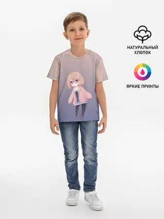 Детская базовая футболка / неуклюжая практикантка