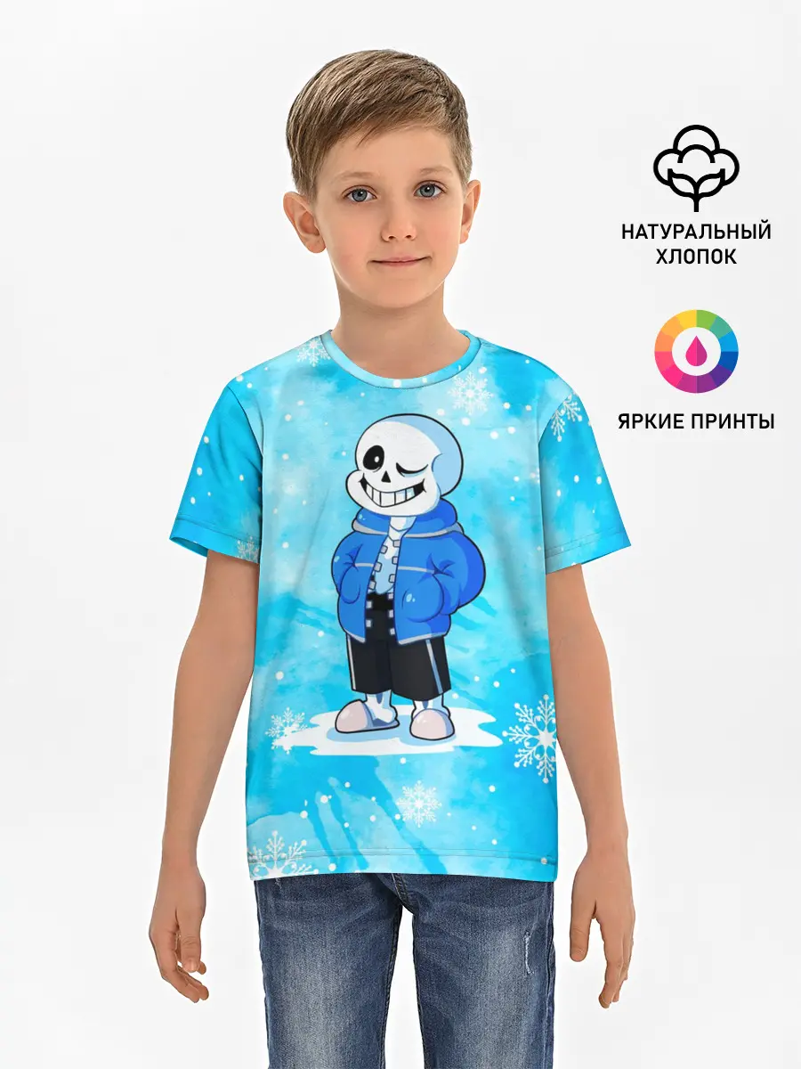 Детская базовая футболка / UNDERTALE