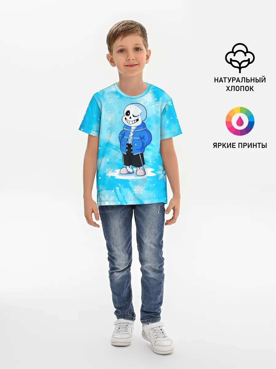 Детская базовая футболка / UNDERTALE