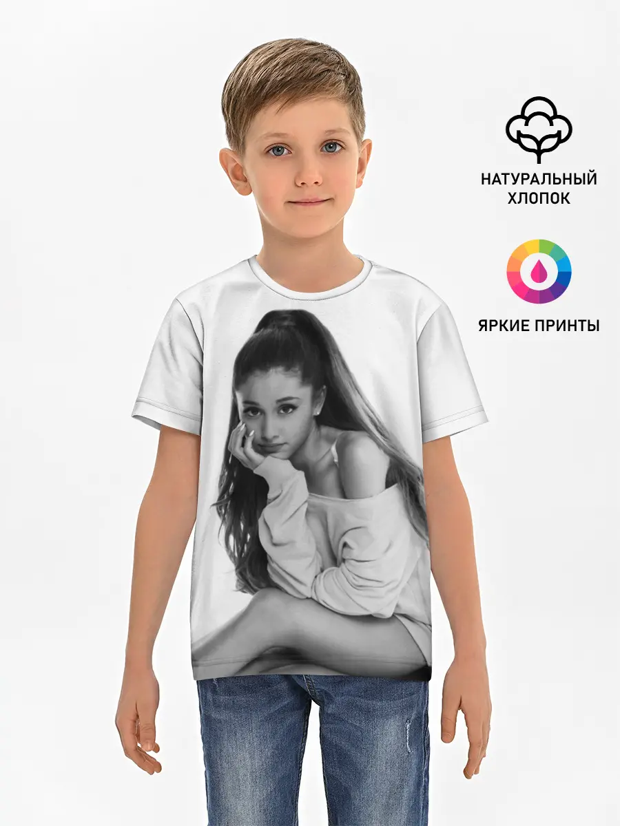 Детская базовая футболка / Ariana Grande