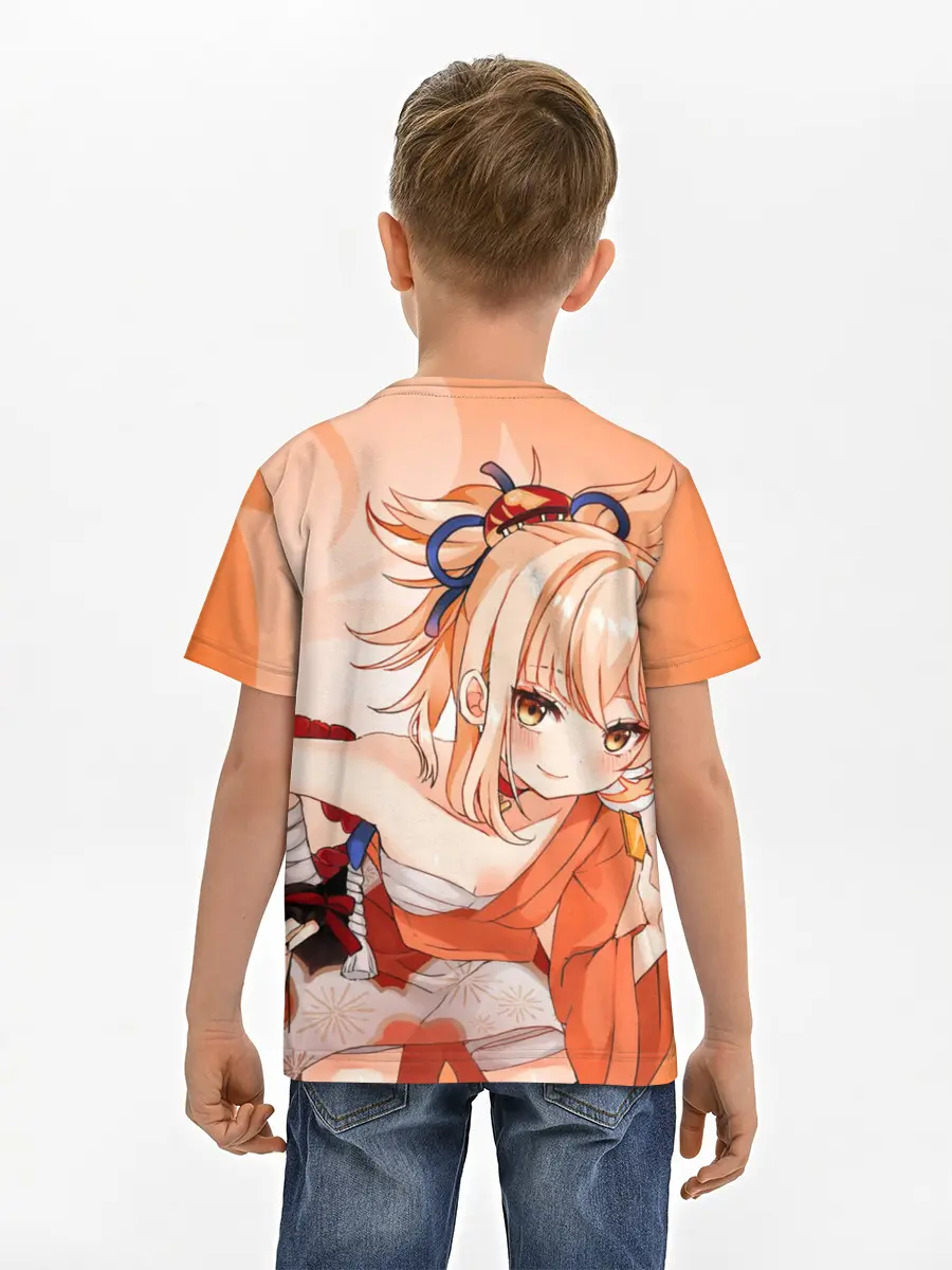Детская базовая футболка / Genshin Impact, Ёимия