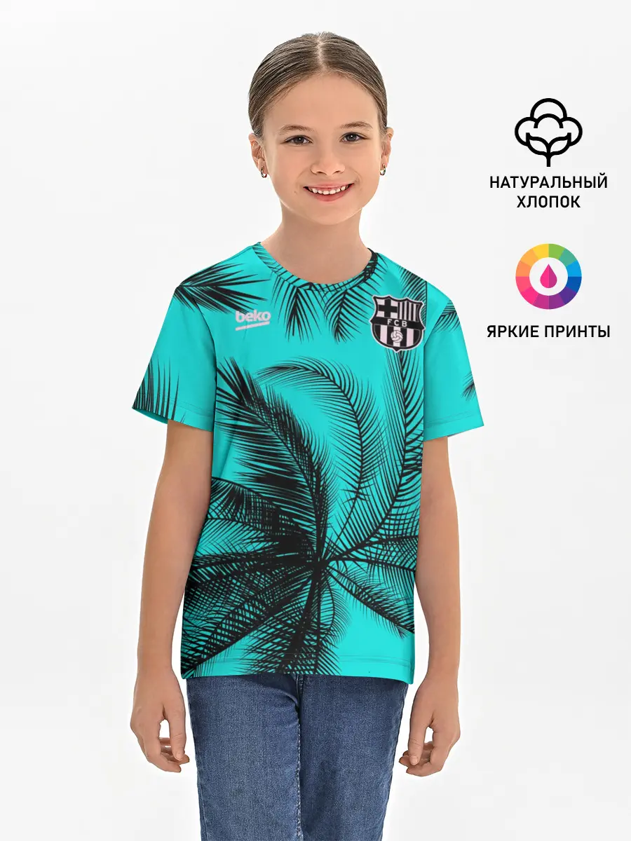 Детская базовая футболка / FC Barcelona | Pre-Match