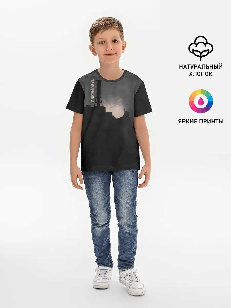 Детская базовая футболка / Чернобыль 5