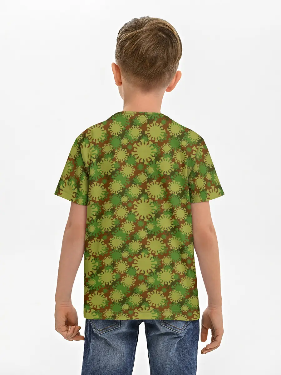 Детская базовая футболка / КоронаВирус