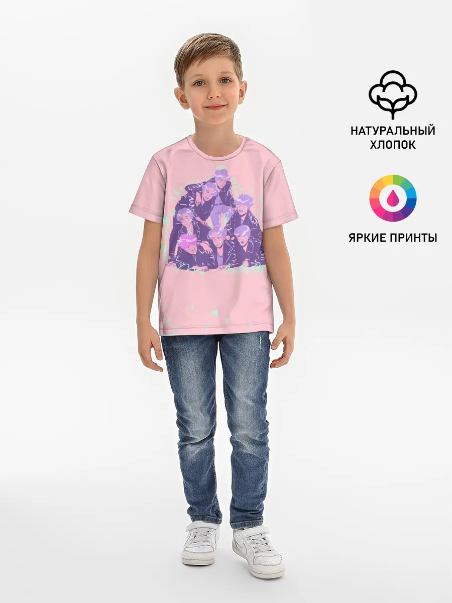 Детская базовая футболка / BTS Band