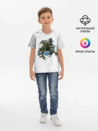 Детская базовая футболка / Гнев смертных грехов