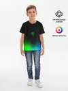 Детская базовая футболка / RAZER NEON