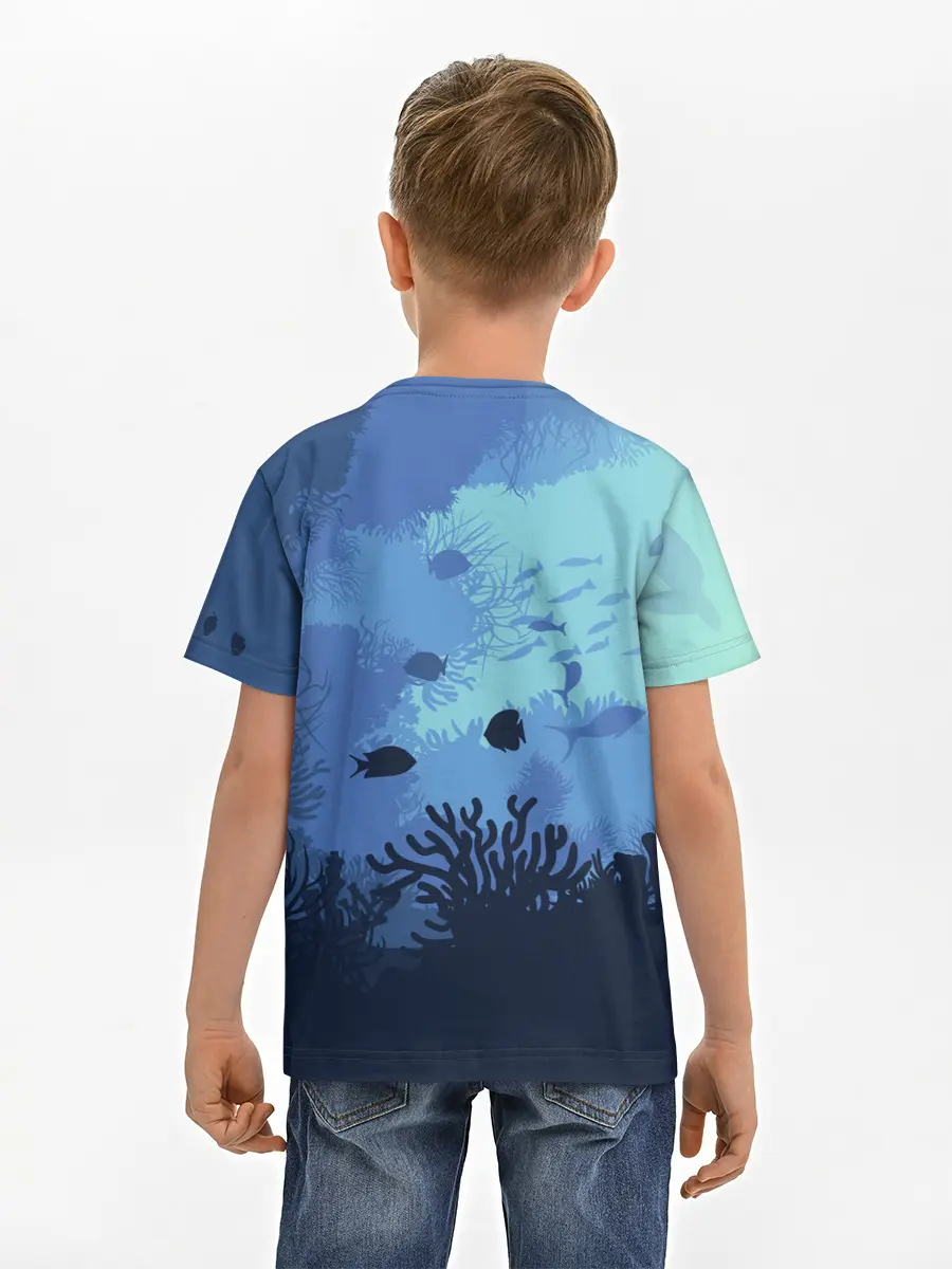 Детская базовая футболка / Mermaid | Русалочка
