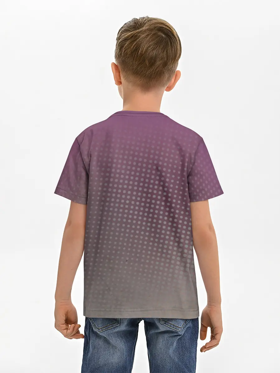 Детская базовая футболка / Azur Lane. Лазурный. Девушка