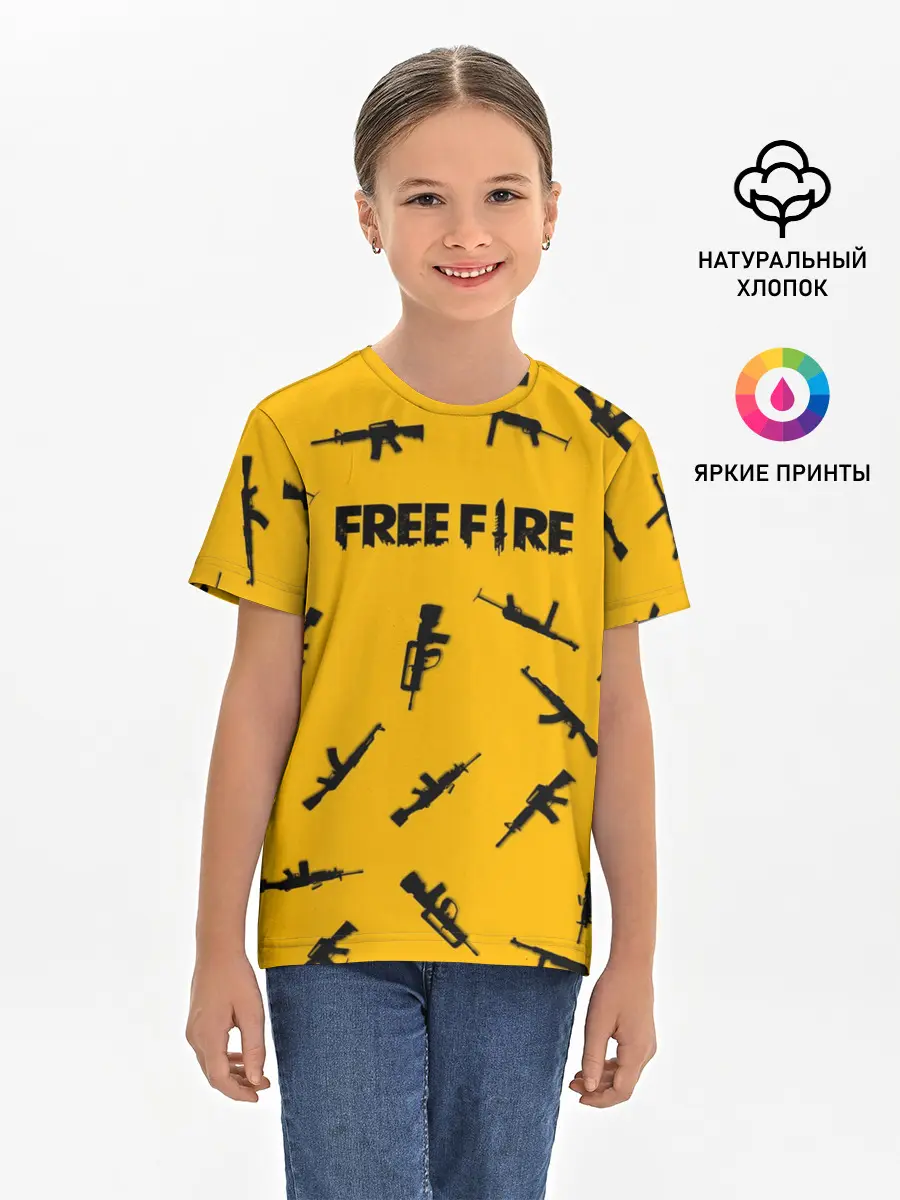 Детская базовая футболка / GARENA FREE FIRE
