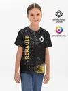 Детская базовая футболка / Renault | Брызги