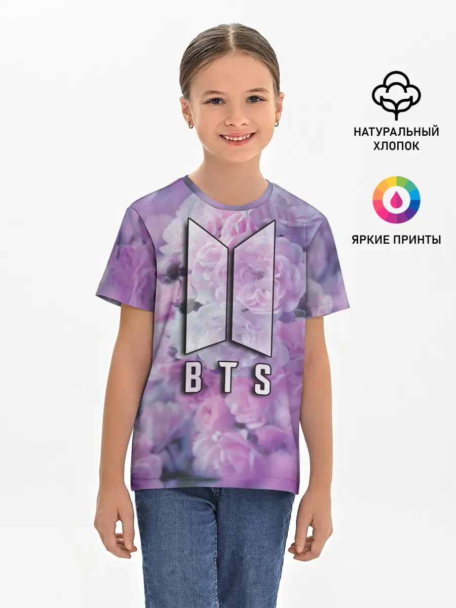 Детская базовая футболка / BTS