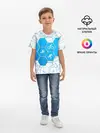 Детская базовая футболка / Плыви, Крути, Беги