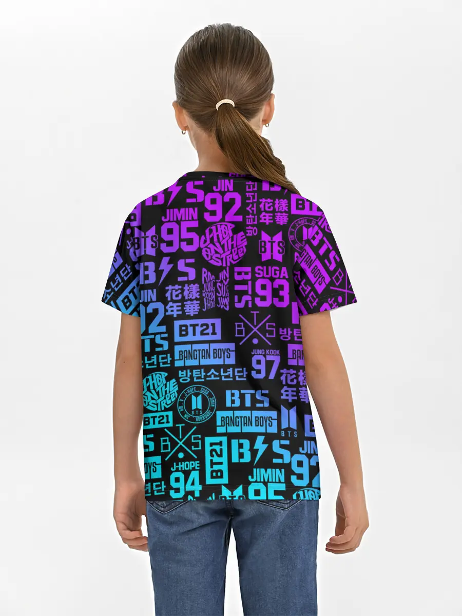 Детская базовая футболка / BTS