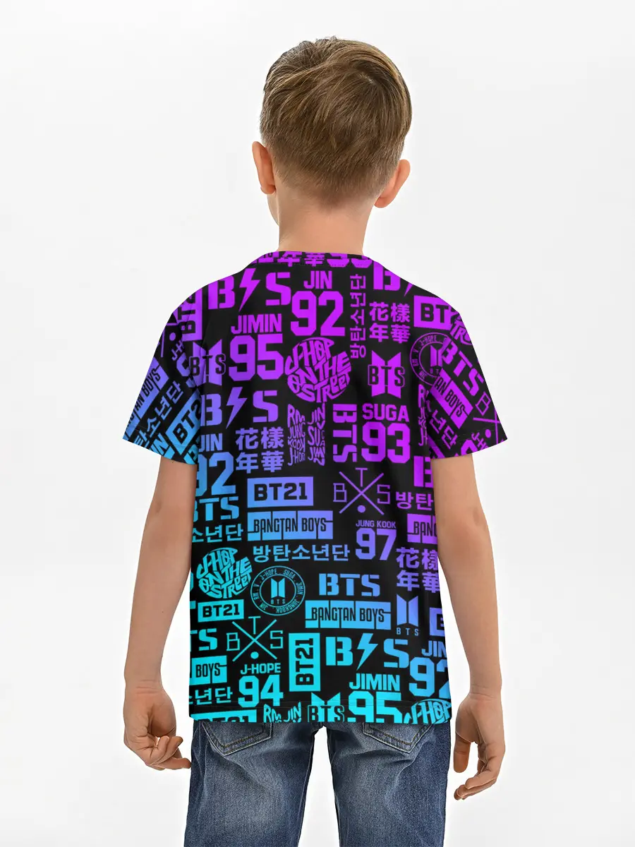 Детская базовая футболка / BTS