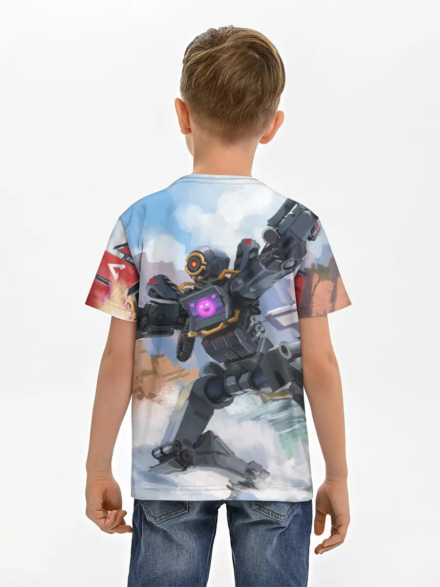 Детская базовая футболка / Apex Legends