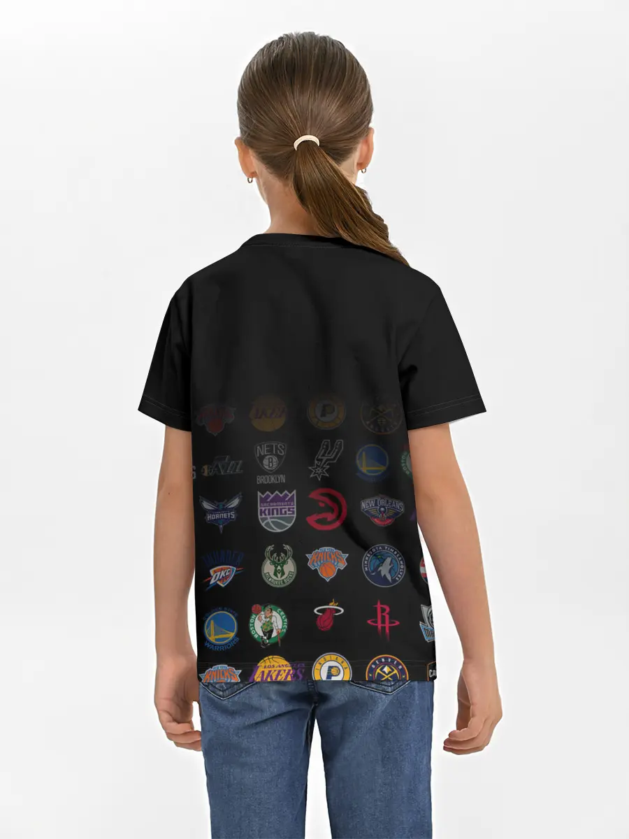 Детская базовая футболка / Atlanta Hawks