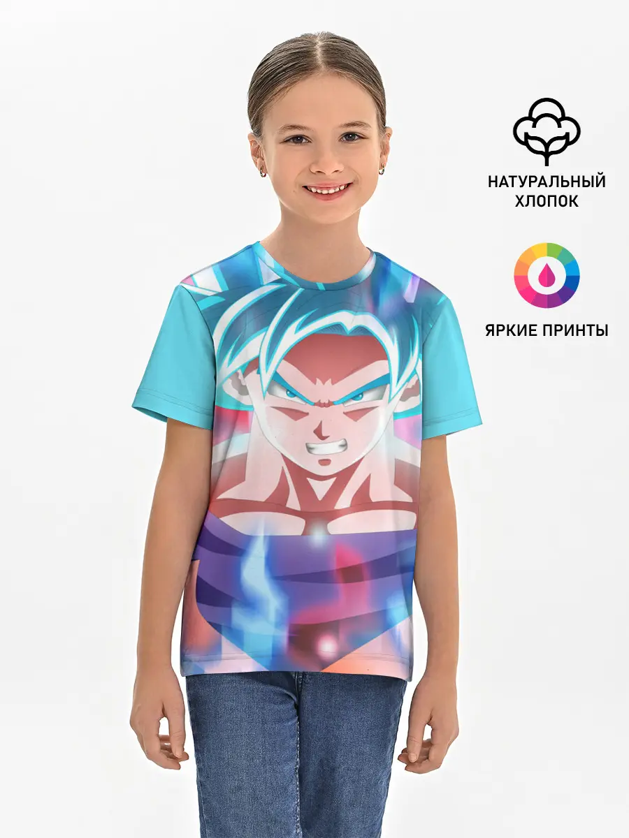 Детская базовая футболка / Гоку