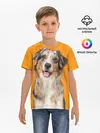 Детская базовая футболка / Австралийская овчарка